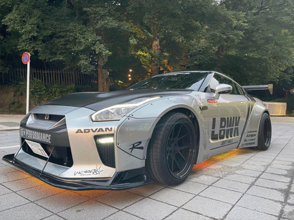 [Self-Drive] Tokyo & DAIKOKU PA Tour GT-R Liberty Walk Custom