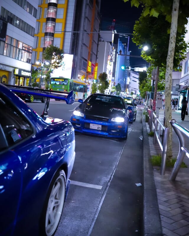 Triple R34 bayside blue

#daikoku #daikokupa #大黒pa #大黒パーキング #r34 #r35 #rx7 #supra #gtr #rwb #ichiokutours #tokyodrift #fastandfurious #supra #r32 #jza80 #baysideblue