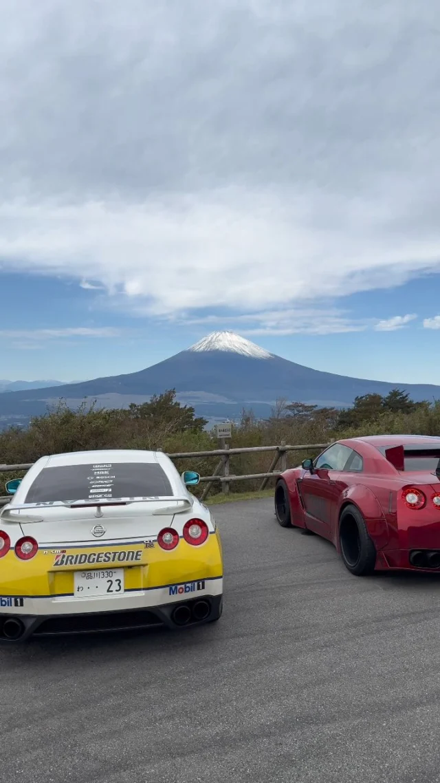Mt Fuji run with @ichiokutours 

📷  @danielspadee

#Daikoku #ichiokutours #GTR #r34