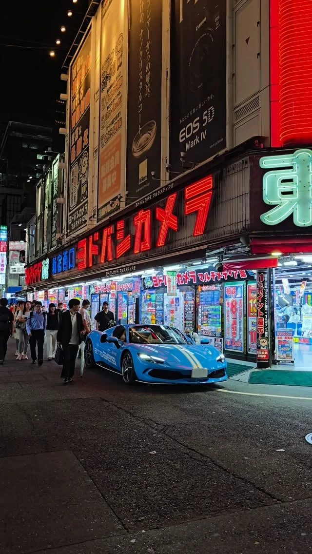 Tokyo looks better from a Ferrari.

Available for rent.

For details, feel free to check out our homepage.

Tour▶️
https://ichioku.net/

Car rental▶️
https://rent.ichioku.net/vehicles/