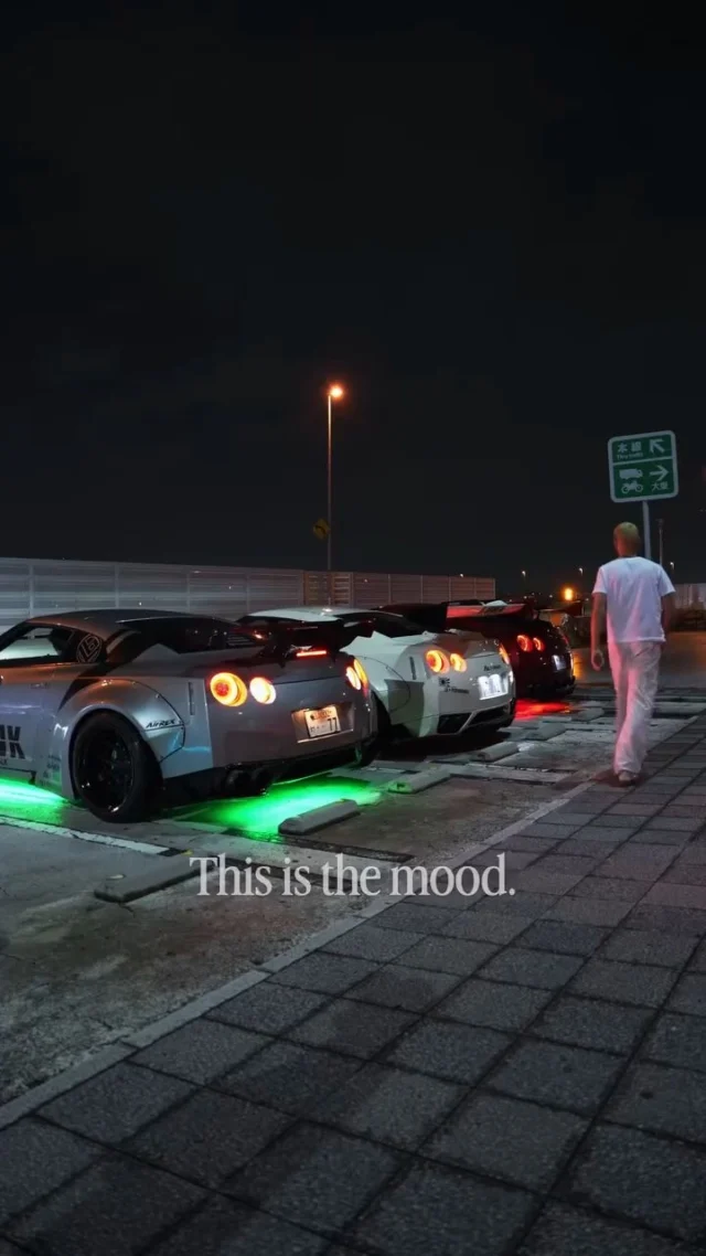 This is the mood.

For details, send us a DM on Instagram or feel free to check out our homepage.

Tour▶️
https://ichioku.net/

Car rental▶️
https://rent.ichioku.net/vehicles/

#daikoku #gtr #umihotaru #jdmtour #jdmrental