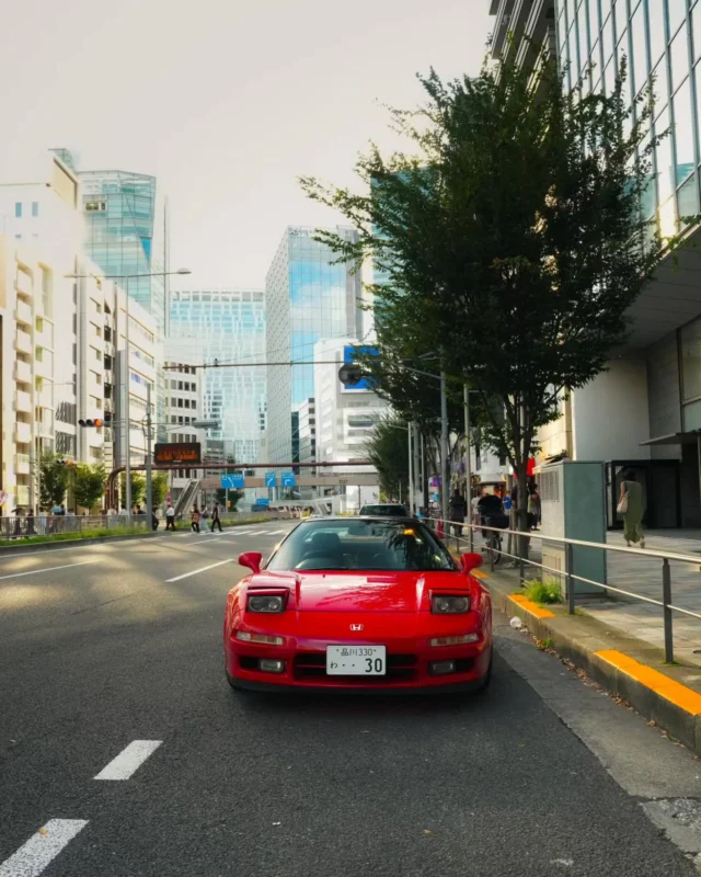 Don’t sleep on the automatic NSX. 

Sure, it’s not a manual and it’s not going to shift like an R35 GT-R—but that’s not what this car is about.
It’s the kind of car you can just get in and enjoy. Especially if it’s your first time driving in Japan or you’re not used to right-hand drive.

Low driving position, proper sports car feel, a modified exhaust, and a surprisingly luxurious drive. You don’t even need to go fast—the NSX makes simply cruising around Tokyo feel special.

And just look at it… over 30 years later and the design is still timeless. 

Drive one and you’ll understand the NSX hype.

#nsx #jdmrental